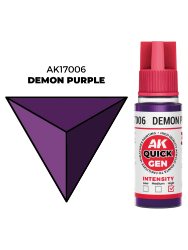 Kontrasztfesték AK Quick Gen (Demon Purple) - démoni lila