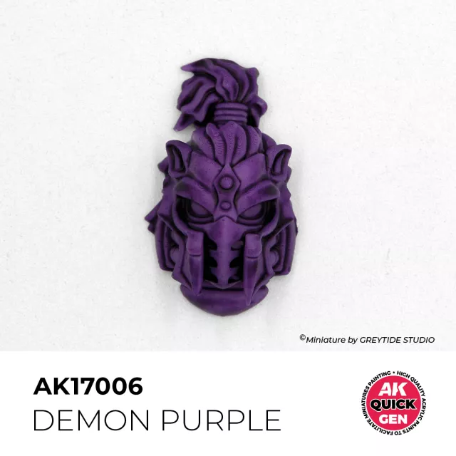 Kontrasztfesték AK Quick Gen (Demon Purple) - démoni lila - AK-Interactive