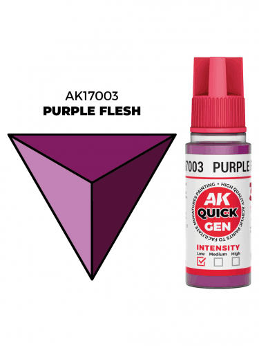 AK Quick Gen (Purple Flesh) – kontrasztos szín, lila bőrszín