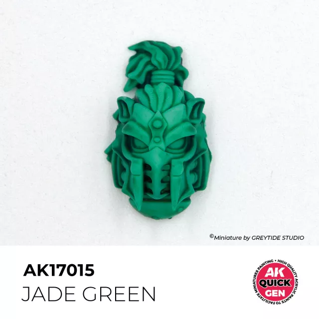Kontrasztfesték AK Quick Gen (Jade Green) - jádezöld - AK-Interactive