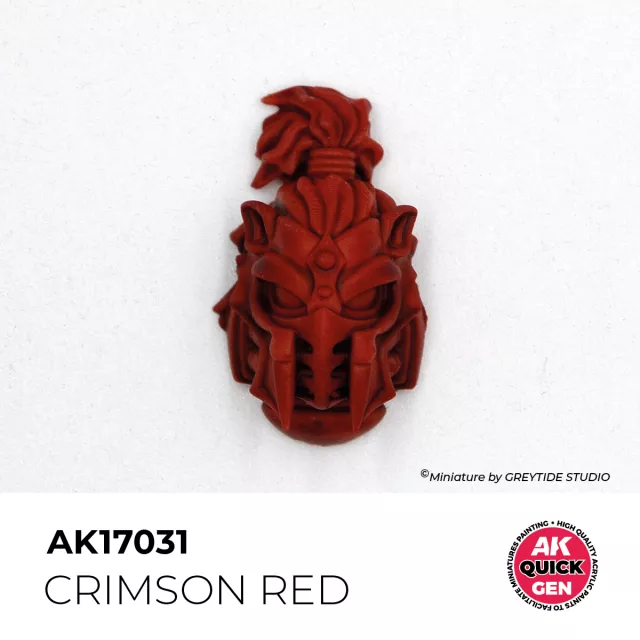 AK Quick Gen (Crimson Red) – kontrasztos szín, karminvörös - AK-Interactive