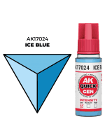 Kontrasztfesték AK Quick Gen (Ice Blue) - jégkék