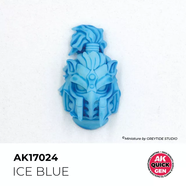 Kontrasztfesték AK Quick Gen (Ice Blue) - jégkék - AK-Interactive