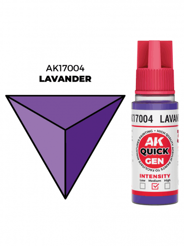 Kontrasztfesték AK Quick Gen (Lavender) - levendula