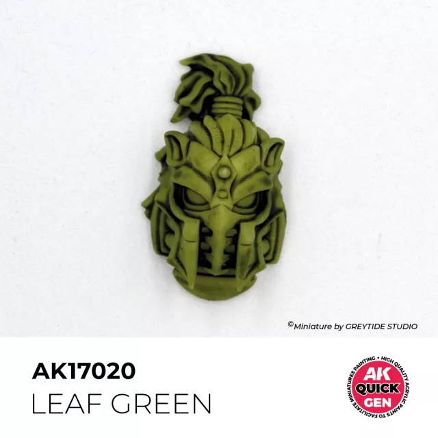 Kontrasztfesték AK Quick Gen (Leaf Green) - levélzöld - AK-Interactive