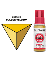 Kontrasztfesték AK Quick Gen (Plague Yellow) - pestissárga