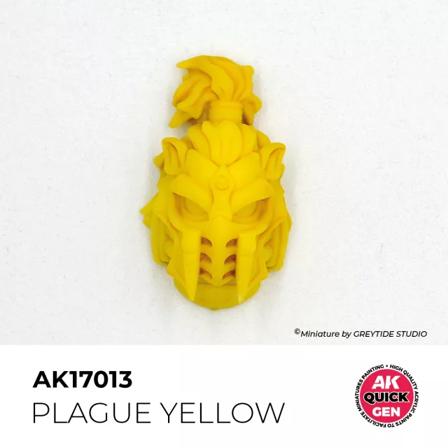 Kontrasztfesték AK Quick Gen (Plague Yellow) - pestissárga - AK-Interactive