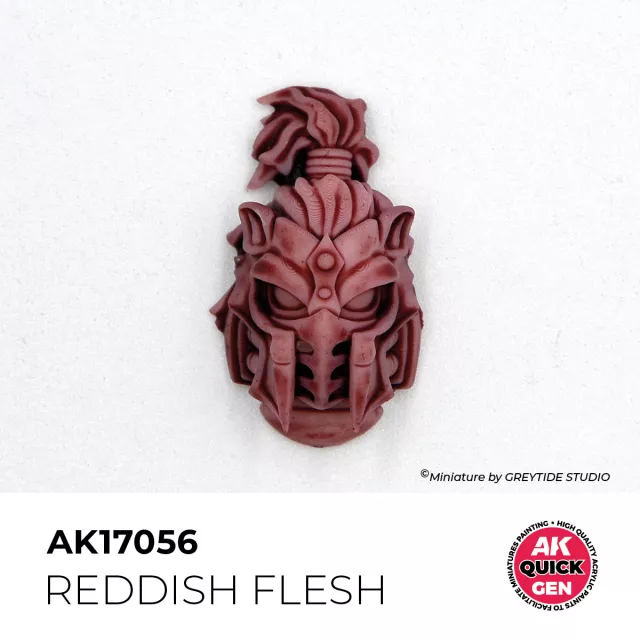 AK Quick Gen (Reddish Flesh) - kontrasztfesték, vöröses bőrszín - AK-Interactive