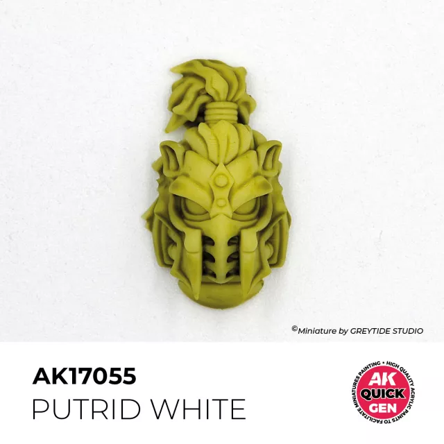AK Quick Gen (Putrid White) - kontrasztfesték, rothadt fehér - AK-Interactive
