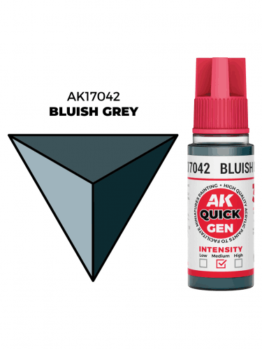 AK Quick Gen (Bluish Grey) - kontrasztfesték, kékes szürke
