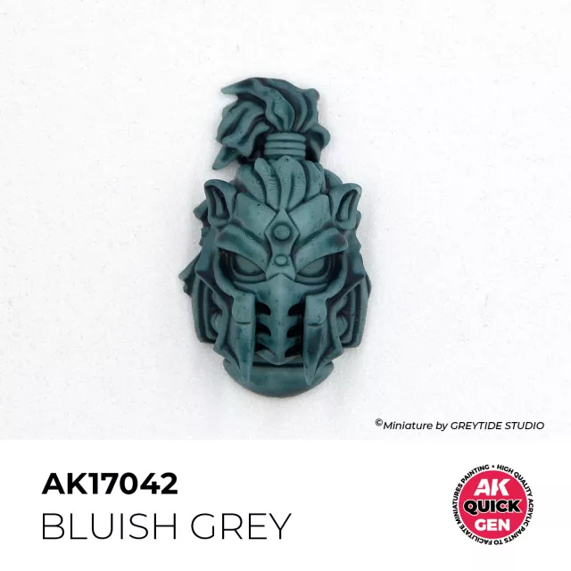 AK Quick Gen (Bluish Grey) - kontrasztfesték, kékes szürke - AK-Interactive