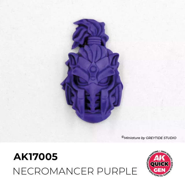 Kontrasztfesték AK Quick Gen (Necromancer Purple) - nekromanta lila - AK-Interactive