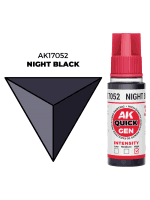 Kontrasztfesték AK Quick Gen (Night Black) - éjfekete