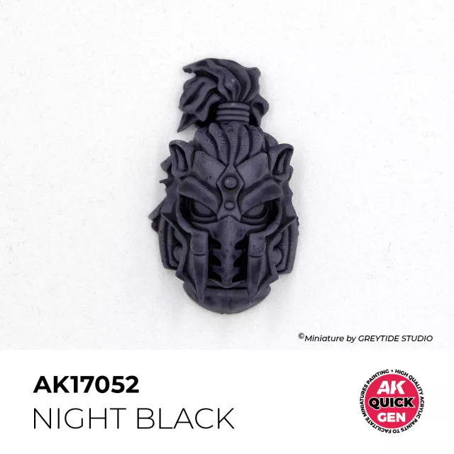 AK Quick Gen (Night Black) - kontrasztfesték, éjfekete - AK-Interactive