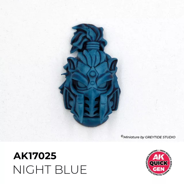 AK Quick Gen (Night Blue) – kontrasztos szín, éjszakai kék - AK-Interactive
