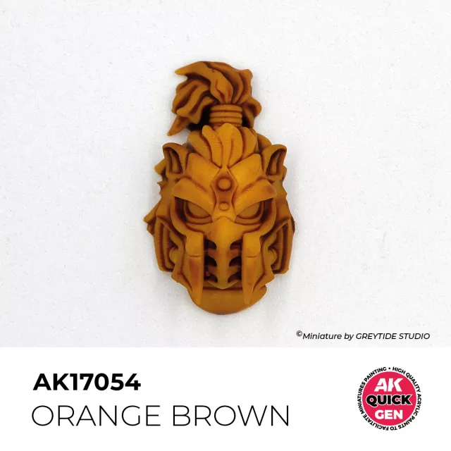 AK Quick Gen (Orange Brown) - kontrasztfesték, narancsbarna - AK-Interactive