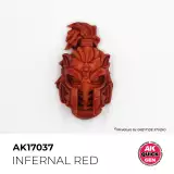 AK Quick Gen (Infernal Flesh) – kontrasztfesték, pokolian vörös - AK-Interactive