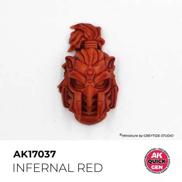 AK Quick Gen (Infernal Flesh) – kontrasztfesték, pokolian vörös - AK-Interactive