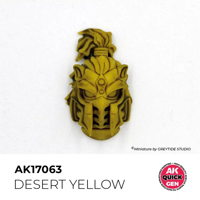 AK Quick Gen (Desert Yellow) - kontrasztfesték, sivatagi sárga - AK-Interactive