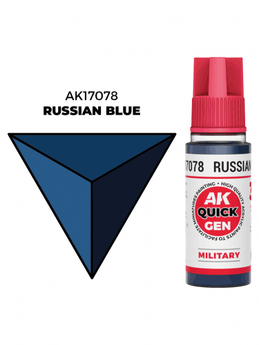 AK Quick Gen (Russian Blue) - kontrasztfesték, orosz kék