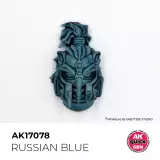 AK Quick Gen (Russian Blue) - kontrasztfesték, orosz kék - AK-Interactive