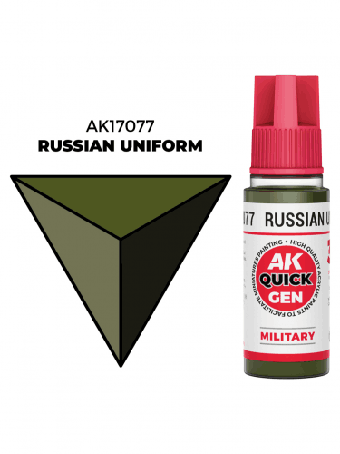 AK Quick Gen (Russian Uniform) - kontrasztfesték, orosz egyenruha zöld
