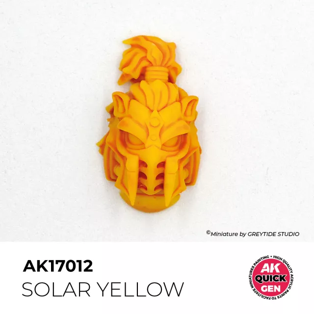 Kontrasztfesték AK Quick Gen (Solar Yellow) - napsárga - AK-Interactive