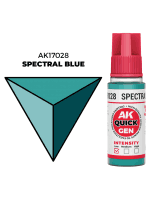Kontrasztfesték AK Quick Gen (Spectral Blue) - spektrális kék