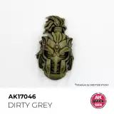 AK Quick Gen (Dirty Grey) - kontrasztfesték, piszkosszürke - AK-Interactive