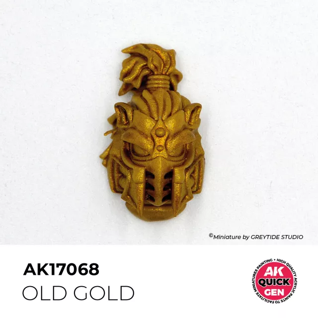 AK Quick Gen (Old Gold) - kontrasztfesték, óarany - AK-Interactive