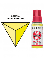 AK Quick Gen (Light Yellow) – kontrasztos szín, világos sárga