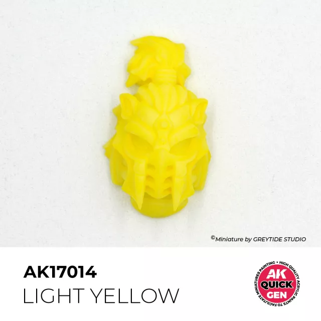 AK Quick Gen (Light Yellow) – kontrasztos szín, világos sárga - AK-Interactive