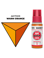 Kontrasztfesték AK Quick Gen (Warm Orange) - melegnarancs