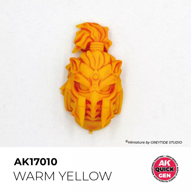 Kontrasztfesték AK Quick Gen (Warm Yellow) - melegsárga - AK-Interactive