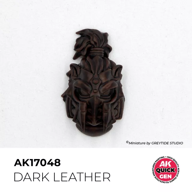 AK Quick Gen (Dark Leather) - kontrasztfesték, sötétbarna bőr (sötét bőr) - AK-Interactive