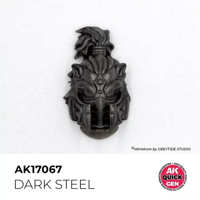 AK Quick Gen (Dark Steel) - kontrasztfesték, sötét acél - AK-Interactive
