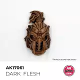 AK Quick Gen (Dark Flesh) - kontrasztfesték, sötét bőrszín - AK-Interactive