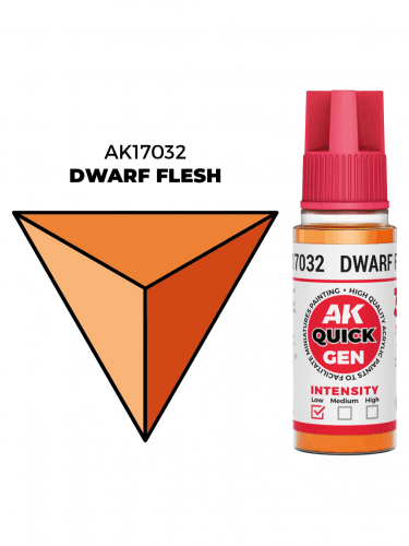 AK Quick Gen (Dwarf Flesh) – kontrasztos festék, törpe bőr