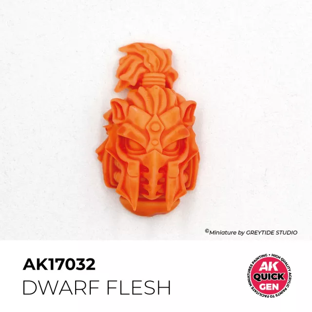 AK Quick Gen (Dwarf Flesh) – kontrasztos festék, törpe bőr - AK-Interactive