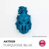 AK Quick Gen (Turquoise Blue) – kontrasztos szín, türkizkék - AK-Interactive