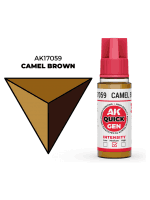 Kontrasztfesték AK Quick Gen (Camel Brown) - tevebarna