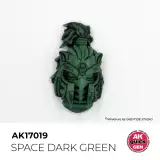 AK Quick Gen (Space Dark Green) – kontrasztos szín, űrbéli sötétzöld - AK-Interactive