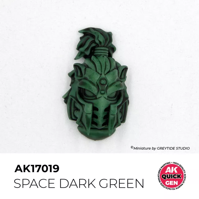 AK Quick Gen (Space Dark Green) – kontrasztos szín, űrbéli sötétzöld - AK-Interactive