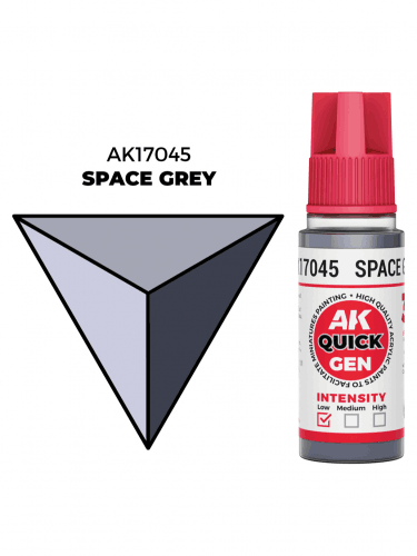 AK Quick Gen (Space Grey) - kontrasztfesték, űrszürke