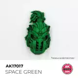 Kontrasztfesték AK Quick Gen (Space Green) - asztrozöld - AK-Interactive