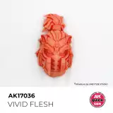 AK Quick Gen (Vivid Flesh) – kontrasztfesték, élénk bőrszín - AK-Interactive