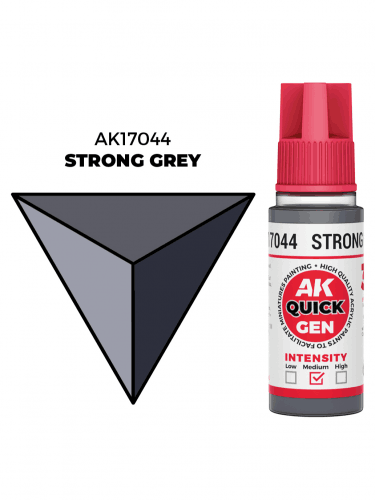 AK Quick Gen (Strong Grey) - kontrasztfesték, erőteljes szürke (élénk szürke)