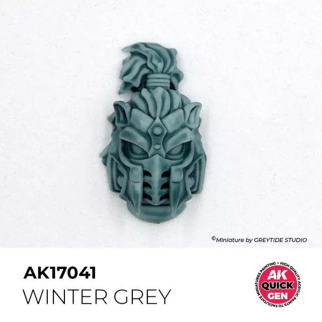 AK Quick Gen (Winter Grey) - kontrasztfesték, téli szürke - AK-Interactive