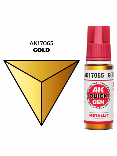 AK Quick Gen (Gold) - kontrasztfesték, arany