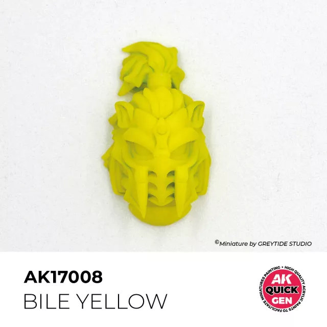 Kontrasztfesték AK Quick Gen (Bile Yellow) - epesárga - AK-Interactive